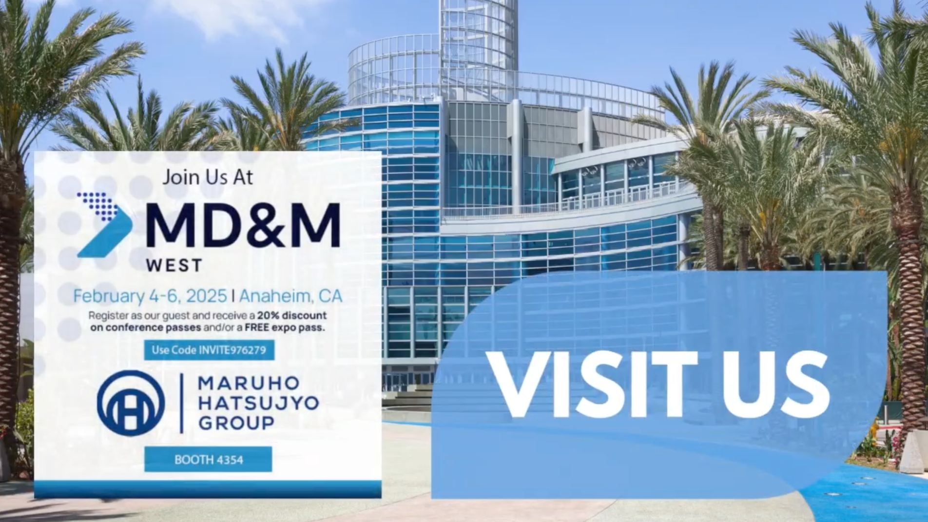 Thank you for visiting us at MD&M West 2025!